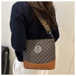 👜 Premium Monogram Shoulder & Crossbody Bag