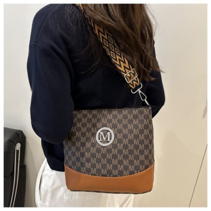 👜 Premium Monogram Shoulder & Crossbody Bag